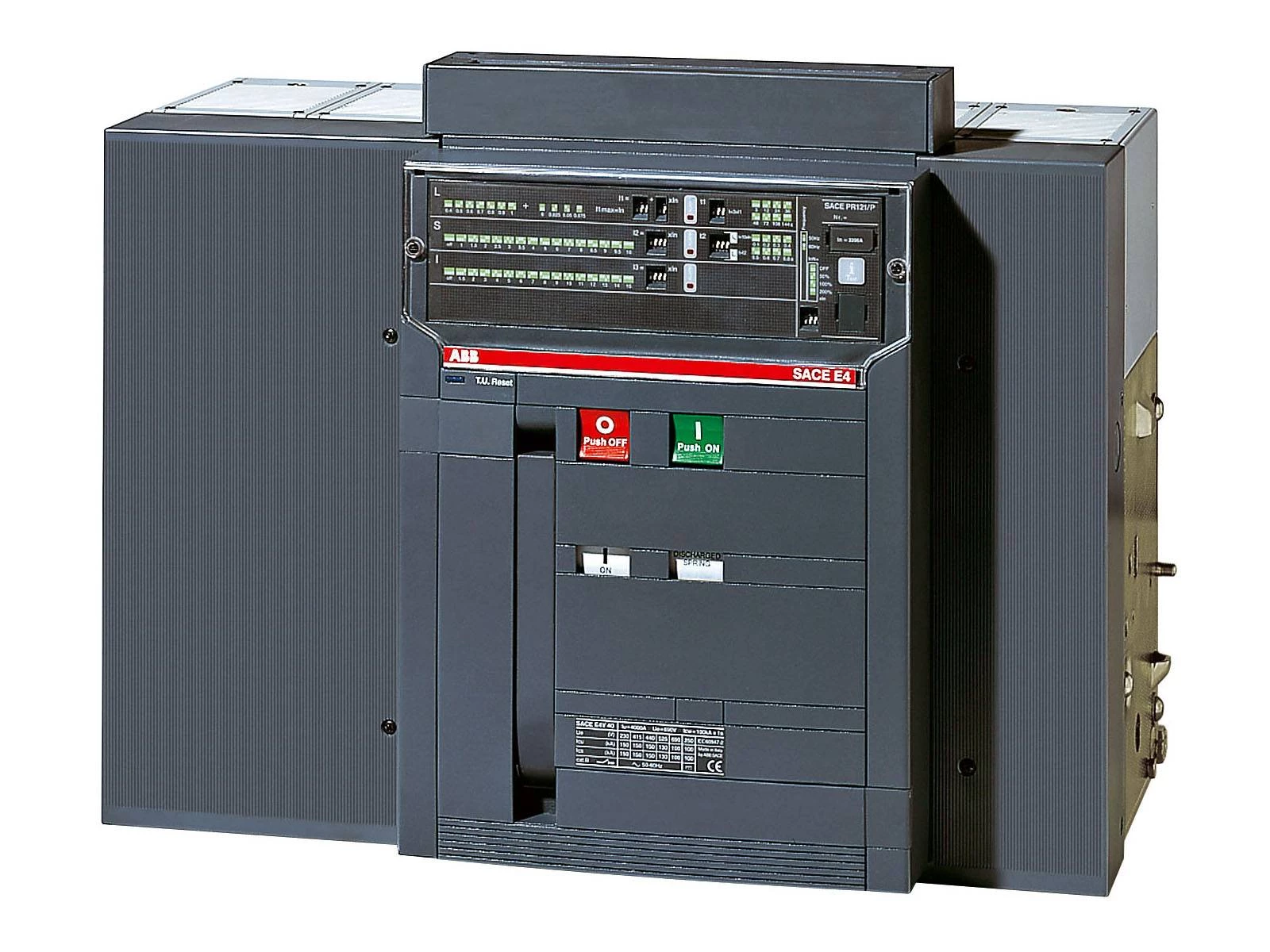 Выключатель автоматический стационарный E4H 4000 PR122/P-LSIG In=4000A 3p F HR