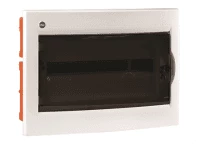 Щиток встраиваемый с дверцей 18мод.,IP41,бел., с клем.блок.1х87518 и замком