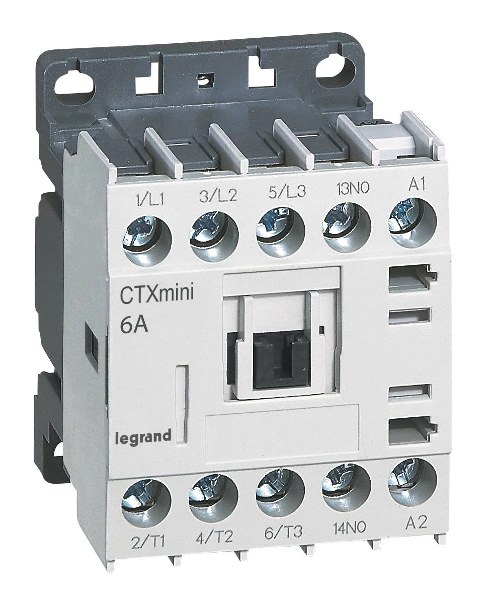 Контактор CTX3 3P 6A 1нз ~415V мини