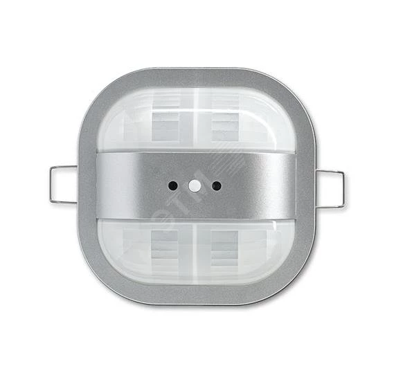 6131/51-183-500 Датчик присутствия KNX коридорный premium, серебристый алюминий