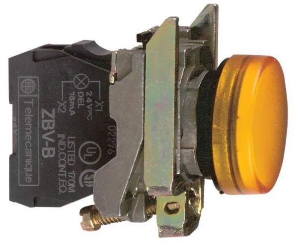 СИГНАЛЬНАЯ ЛАМПА 22ММ 48-120В XB4BVG5