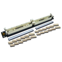 100-парный 110 кросс LANMASTER 19" 1U, блоки в комплекте
