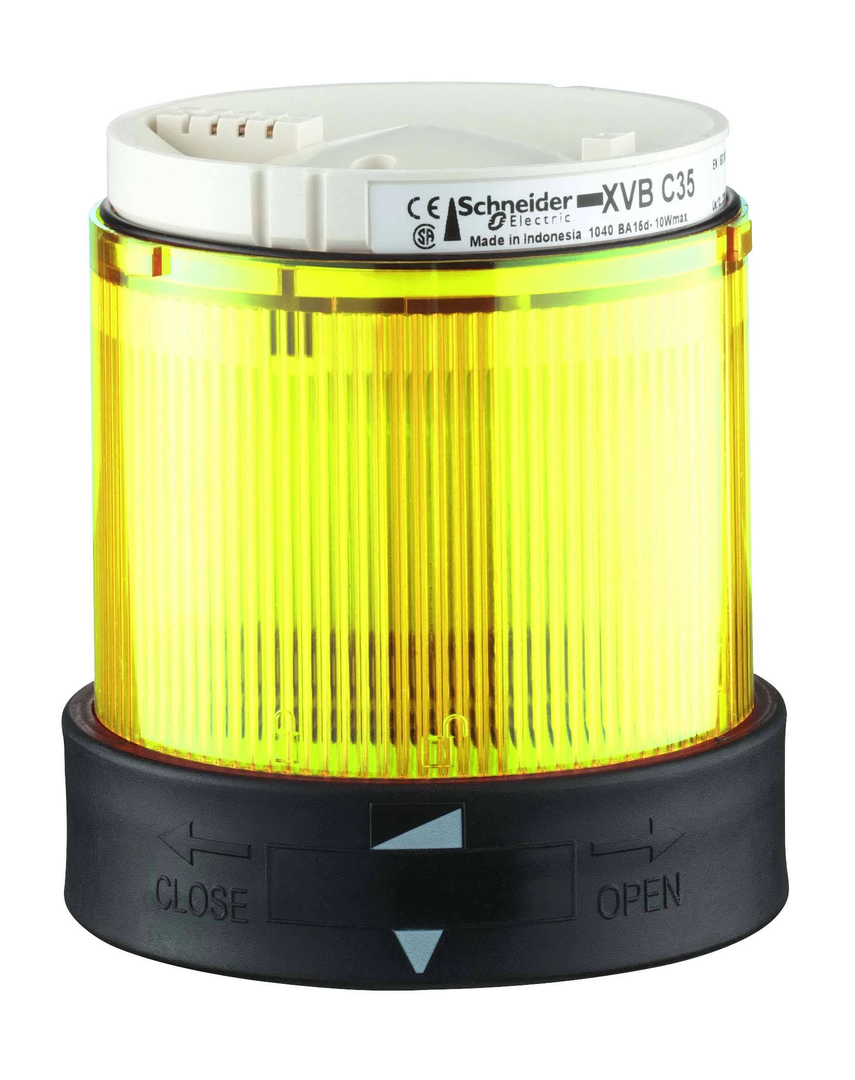 СЕГМЕНТ СВЕТ.КОЛОННЫ 70ММ ЖЕЛТЫЙ XVBC2G8