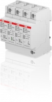 Ограничитель импульсных перенапряжений УЗИП OVR T2-T3 3N 20-440 P QS ABB 2CTB803973R1300