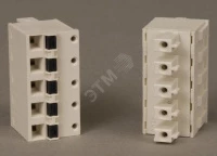 КОНН., ПРУЖ. 5PT I/O, КОМПЛ. ИЗ 20ШТ.