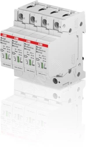 Ограничитель перенапряжений УЗИП OVR T2 4L 40-275s P QS
