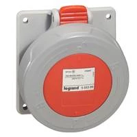 Розетка встр. 16А 3К+H+З 380В IP67
