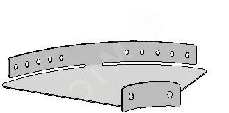 ПОВОРОТ РЕГУЛ.ГОРИЗОНТ.W10-400 ГОР.ОЦИНК