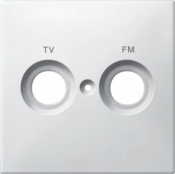 ЦЕНТ.ПЛАТА С МАРКИРОВКОЙ TV+FM, БЕЛЫЙ