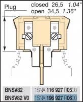 Вилка BNSV82 для D 4/8,S,ADO