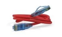 Патч-корд U/UTP, Cat.6, LSZH, 2 м, красный Hyperline