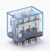 Промежуточное реле 4 контакта с индикацией LED 10А 24В DC ПР-