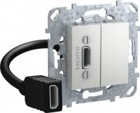 HDMI-коннектор с переходником, алюминий
