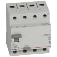 УЗО четырехполюсное Rx3 100ма 63а 4п Ac