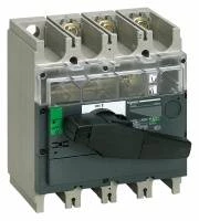 Выключатель-разъединитель INV250 3 положения полюса Schneider Electric
