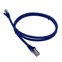 Патч-корд LANMASTER LSZH FTP кат.6, 1.0 м, синий