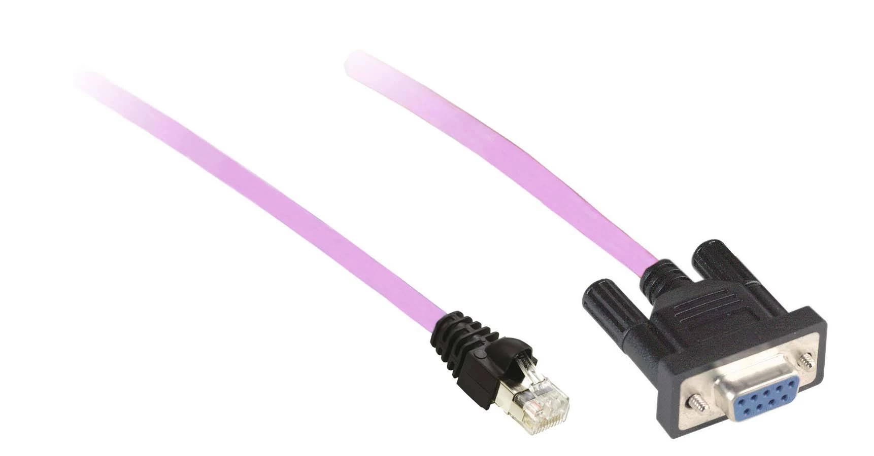 CANOPEN CABLE, 0,5M, SUB-D 9 FEMALE/RJ45