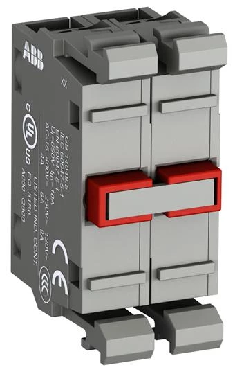 Контактный блок MCB-20 фронтального монтажа 2НО