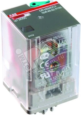 Реле CR-U230AC3 230B AC 3ПК (10A)