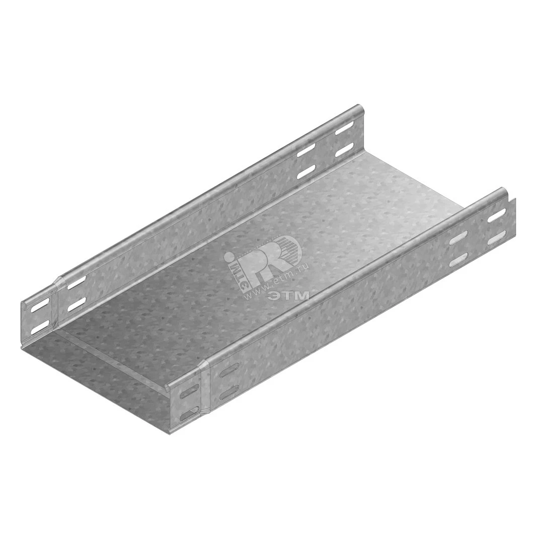 Кабельный лоток неперфорированный с телескопическими концами HDKGI60.250.100