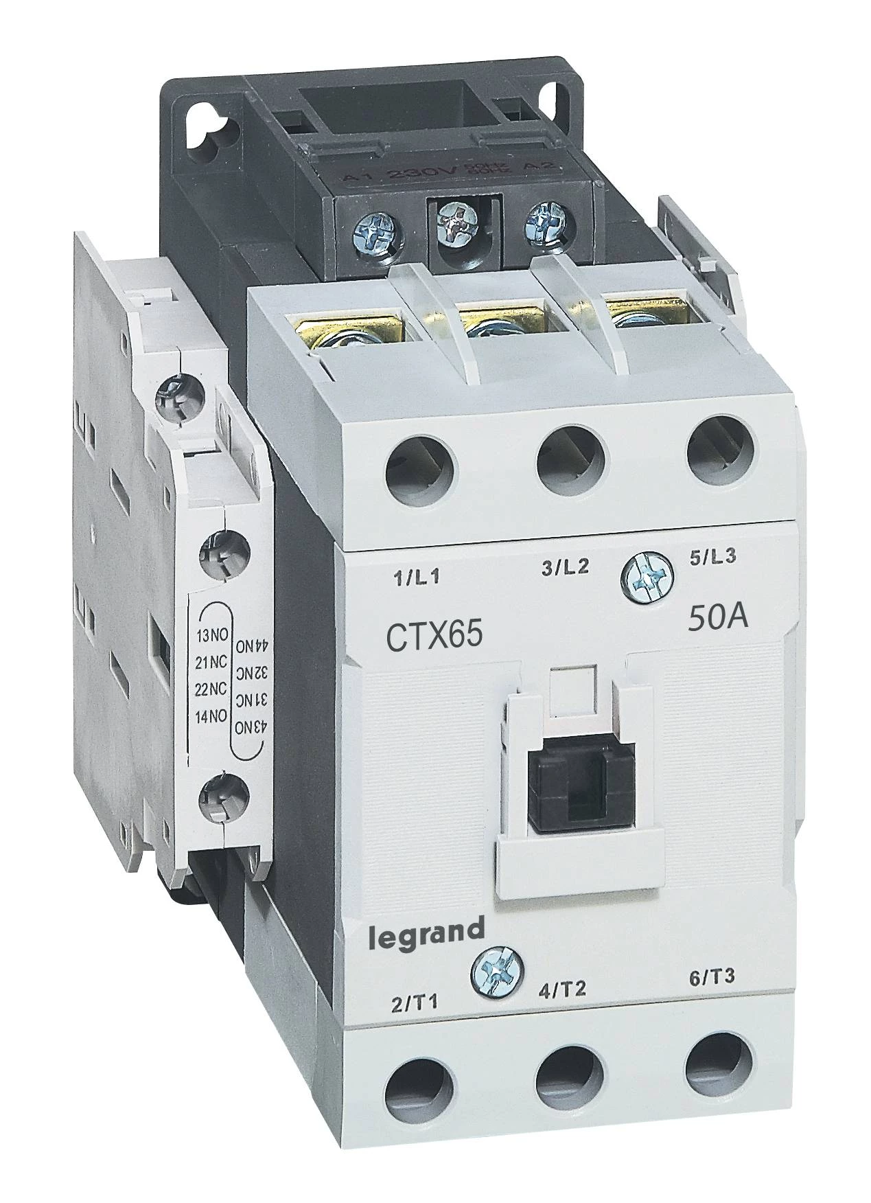 Контактор CTX3 3P 50A 2но2нз ~380V