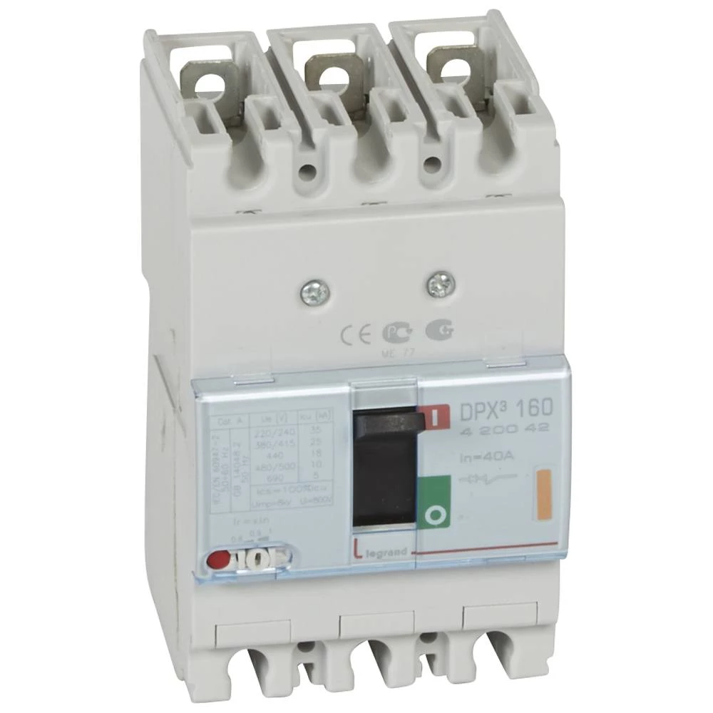 АВТ.ВЫКЛ.DPX³ 160 3P 40А 25kA