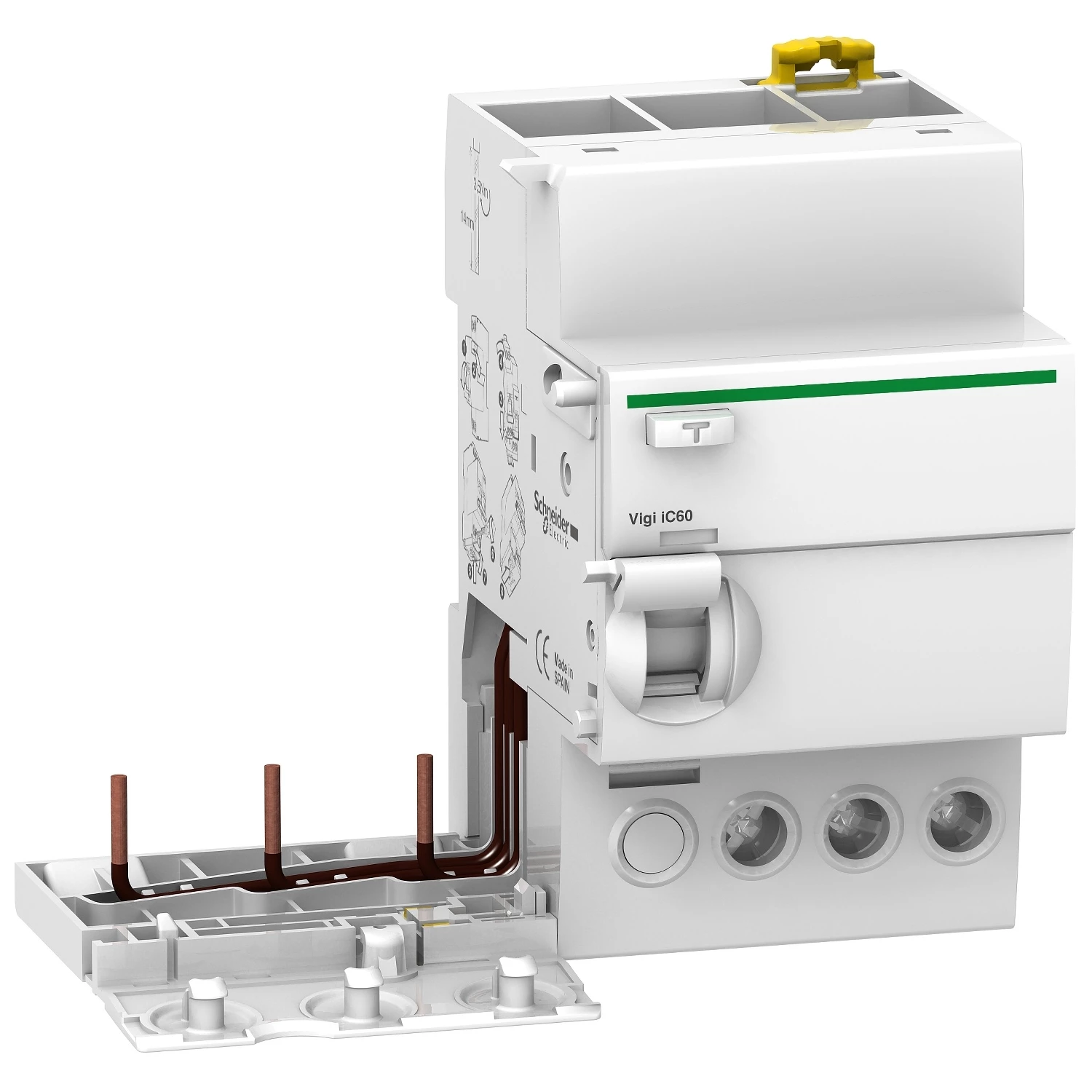 Блок дифференциальной защиты Vigi iC60 3П 25A 30mA AC-ТИП