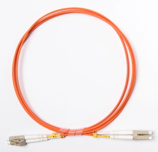 Патч-корд оптический LANMASTER, LSZH, дуплексный, LC/PC-LC/PC, MM 50/125, 2.0 м