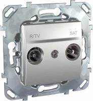 R/TV/SAT РОЗЕТКА ОДИНОЧНАЯ АЛЮМ