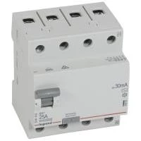 Четырехполюсное устройство защитного отключения Rx3 30ма 25а 4п Ac