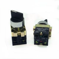 Переключатель NP2-BD25, 2 положения с фиксацией, 1НЗ +1НО IP40 (CHINT)