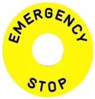 МАРКИРОВКА ARRET D'URGENCE ZB2BY9130