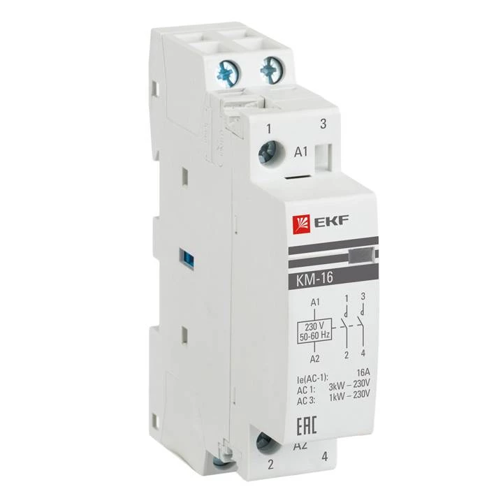 Контактор модульный КМ 25А NО+NC (1 мод.) EKF PROxima