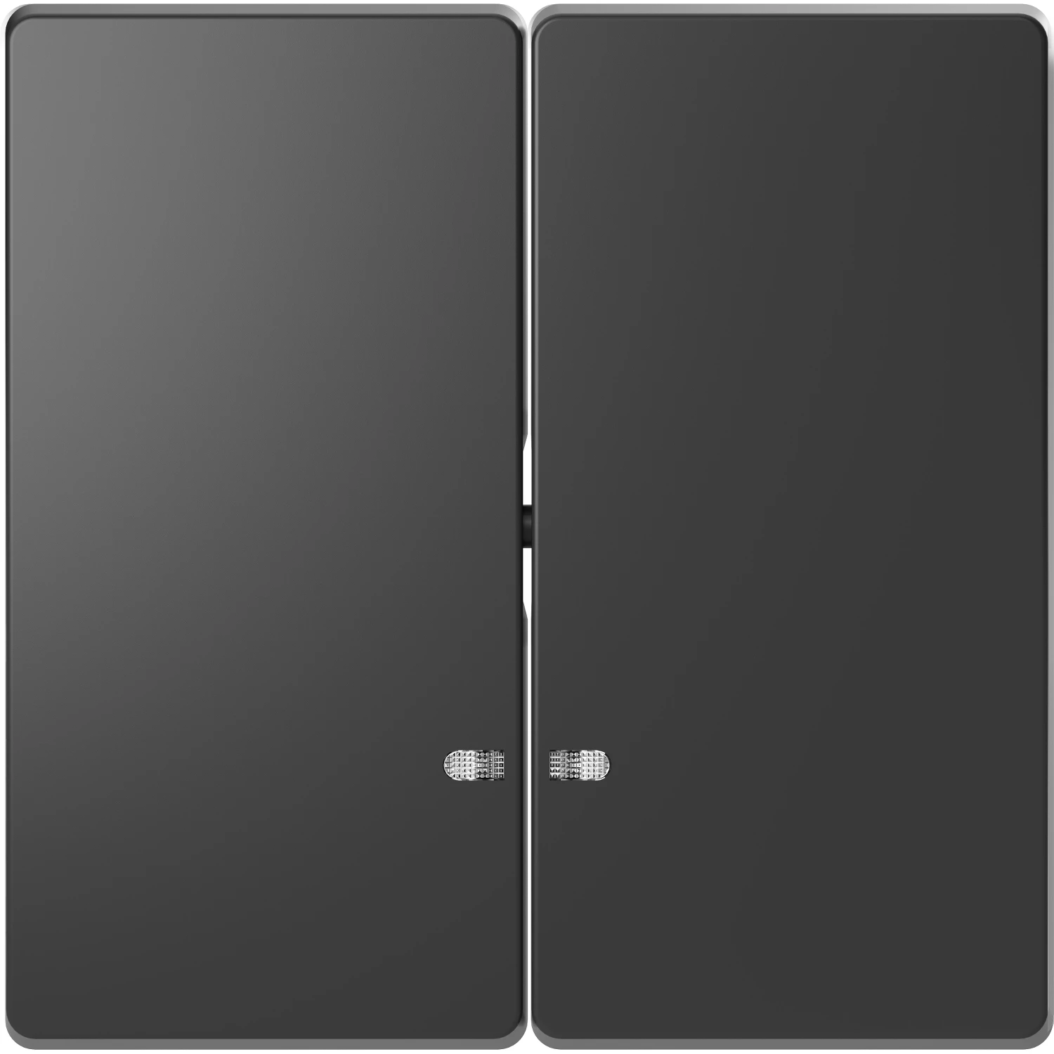 D-Life КЛАВИША 2-ная с линзой для LED модуля, АНТРАЦИТ , SD