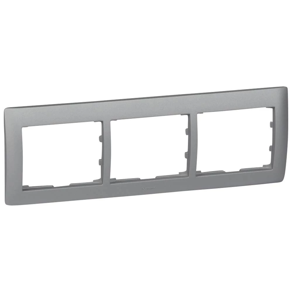 Рамка 3п гор Aluminium GL