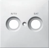ЦЕНТ.ПЛАТА С МАРКИРОВКОЙ R/TV+SAT,БЕЛЫЙ
