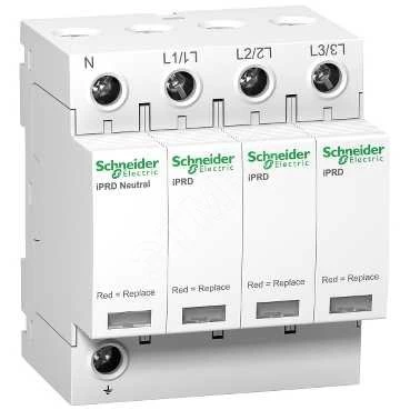 Ограничитель перенапряжений УЗИП Т2 iPRD 40r 40kA 350В 3П+N СИГНАЛ Schneider Electric A9L40601