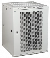 ITK Шкаф LINEA W 15U 600x450 мм дверь перфорированная, RAL7035