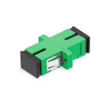 Проходной соединитель SC/APC-SC/APC, SM(для одномодового кабеля), simplex