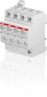 Ограничитель импульсных перенапряжений УЗИП OVR T2 4L 40-440 P TS QS ABB 2CTB803873R5300