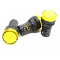Индикатор ND16-22B желтый AC/DC220В (CHINT)