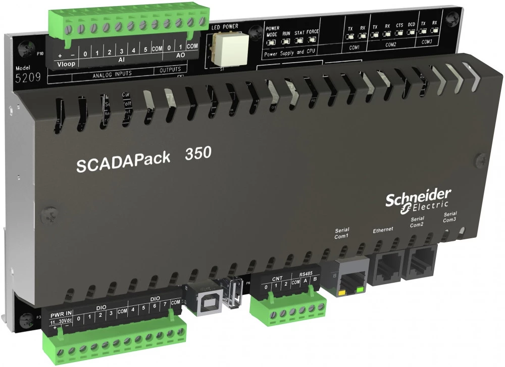 SCADAPack 350E RTU,IEC61131,2 A/O,ATEX