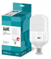 Лампа светодиодная HP 50Вт 230В 4000К E27 IEK
