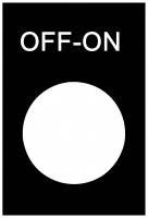 МАРКИРОВКА OFF-ON ZB2BY2367