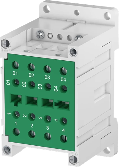 Блок CC-TH35-VL-6.6 Клеммный для токовых цепей, контакт до разрыва , монтаж на динрейку ТН35, винтовые клеммы