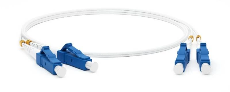 Патч-корд волоконно-оптический (шнур) SM 9/125 (G.657), LC/UPC-LC/UPC, 2.0 мм, duplex, LSZH, 3м Hyperline