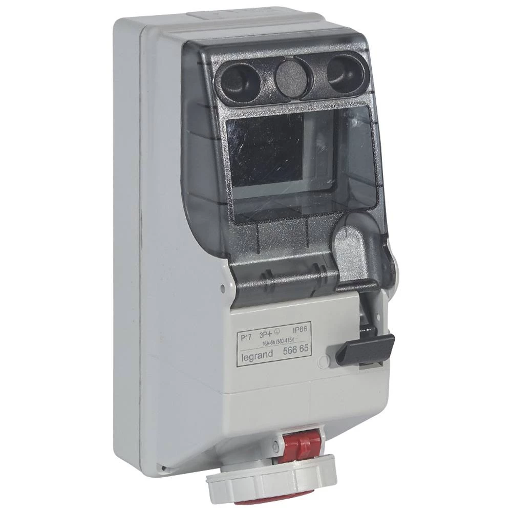 P17Щит.5мод. с блок. 16А 3К+З 380В IP66