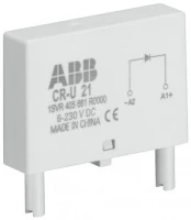 Варистор и светодиод красный CR-U 61D 24-60В AC/DC для реле CR-U
