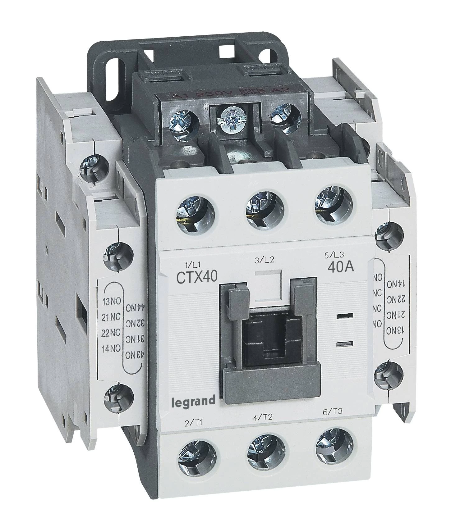 Контактор CTX3 3P 40A 2но2нз ~24V