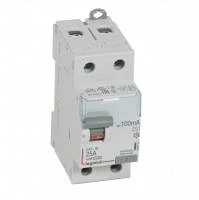 Двухполюсное устройство защитного отключения DX3 2П 25А 100мА-AC
